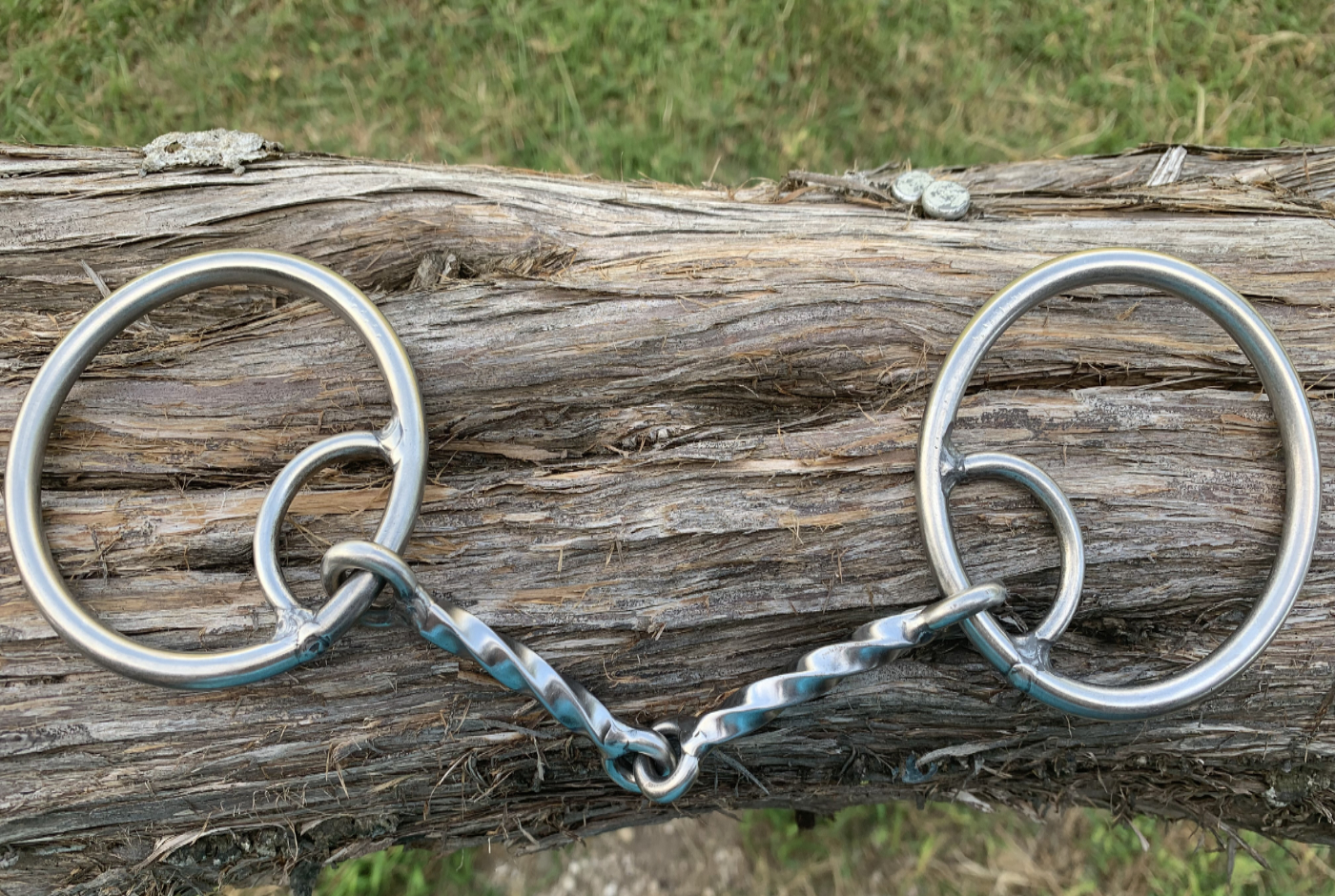 ORing Locked Weighted Slow Twist Snaffle Kerry Kelley Bits & Spurs